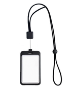 Porte badge transparent