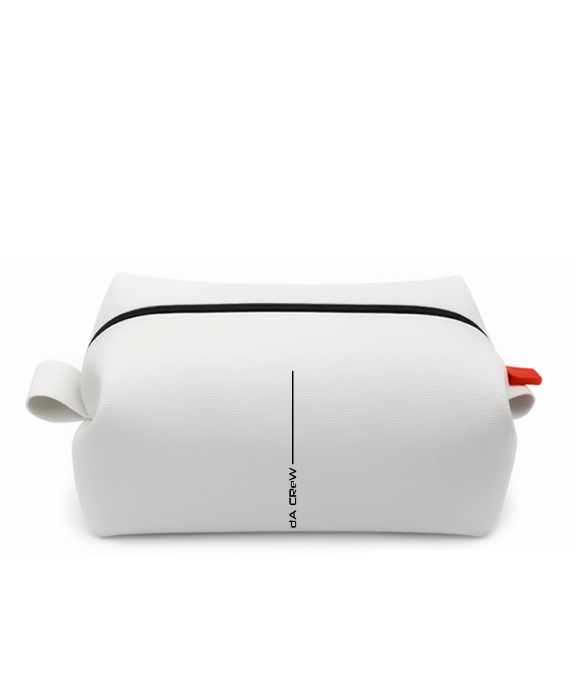 Trousse multi-usage en silicone blanc